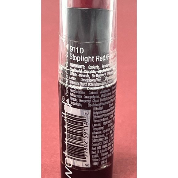 Wet n Wild - Megalast - Matte Lip Color - Lipstick - 911D Stoplight Red - Picture 3 of 6